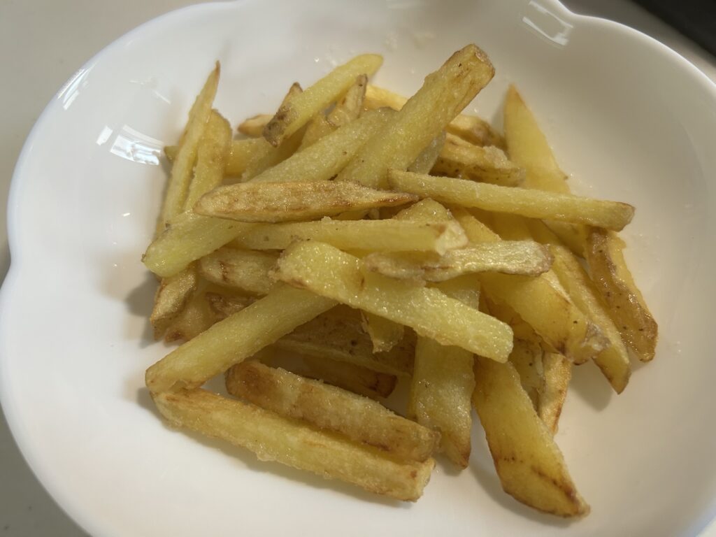 【ノンフライドポテト】|揚げずに作れる!クリスピー食感ポテト|「男の簡単料理レシピ」