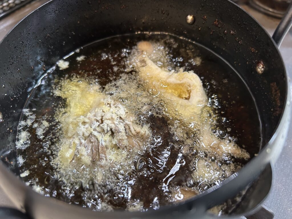 「舞茸のフライ」の食材と作り方紹介&実食レビュー!|【男の料理】