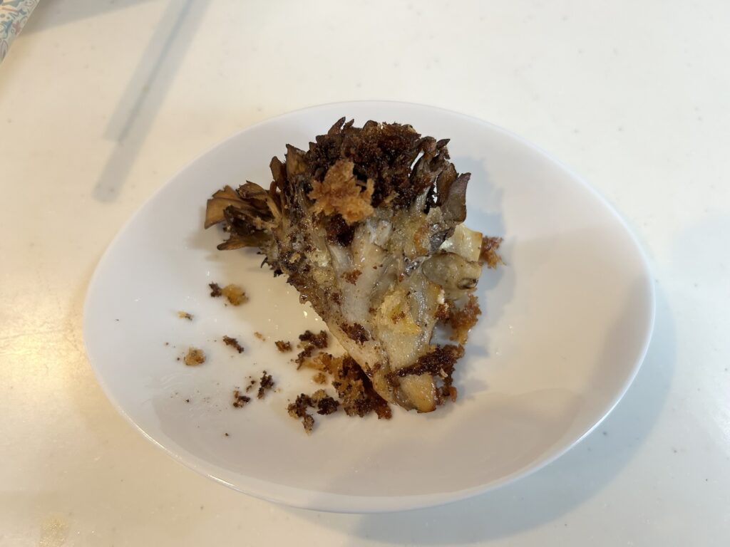 「舞茸のフライ」の食材と作り方紹介&実食レビュー!|【男の料理】