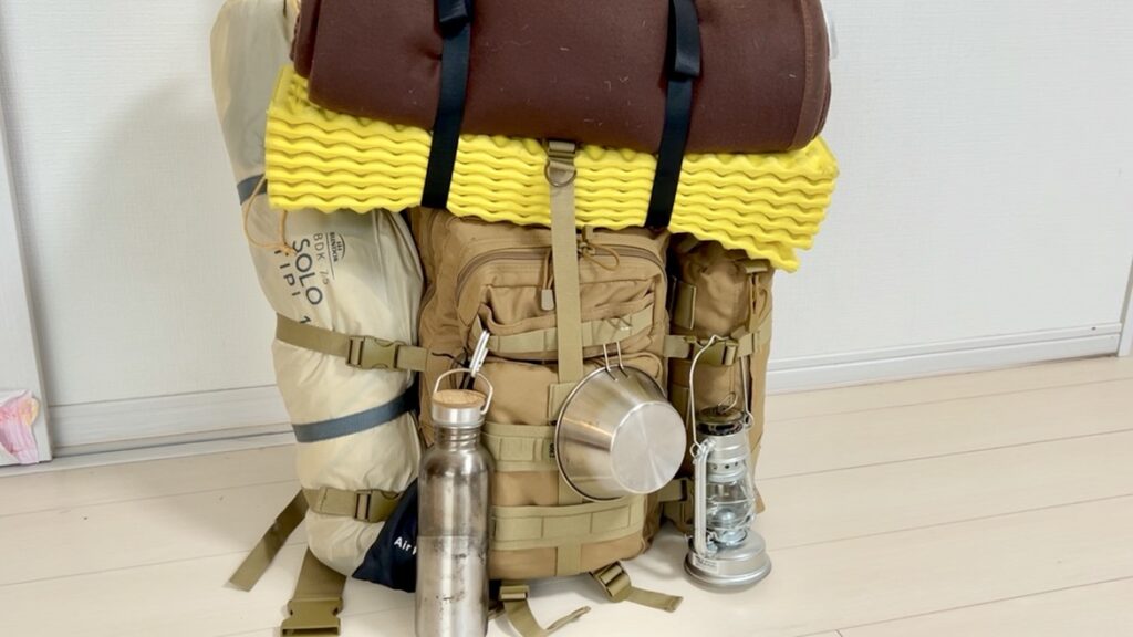 「サイバトロン」3PタクティカルMOLLEをレビュー！｜ヒロシさんも使用！収納力が半端ないバッグ♪