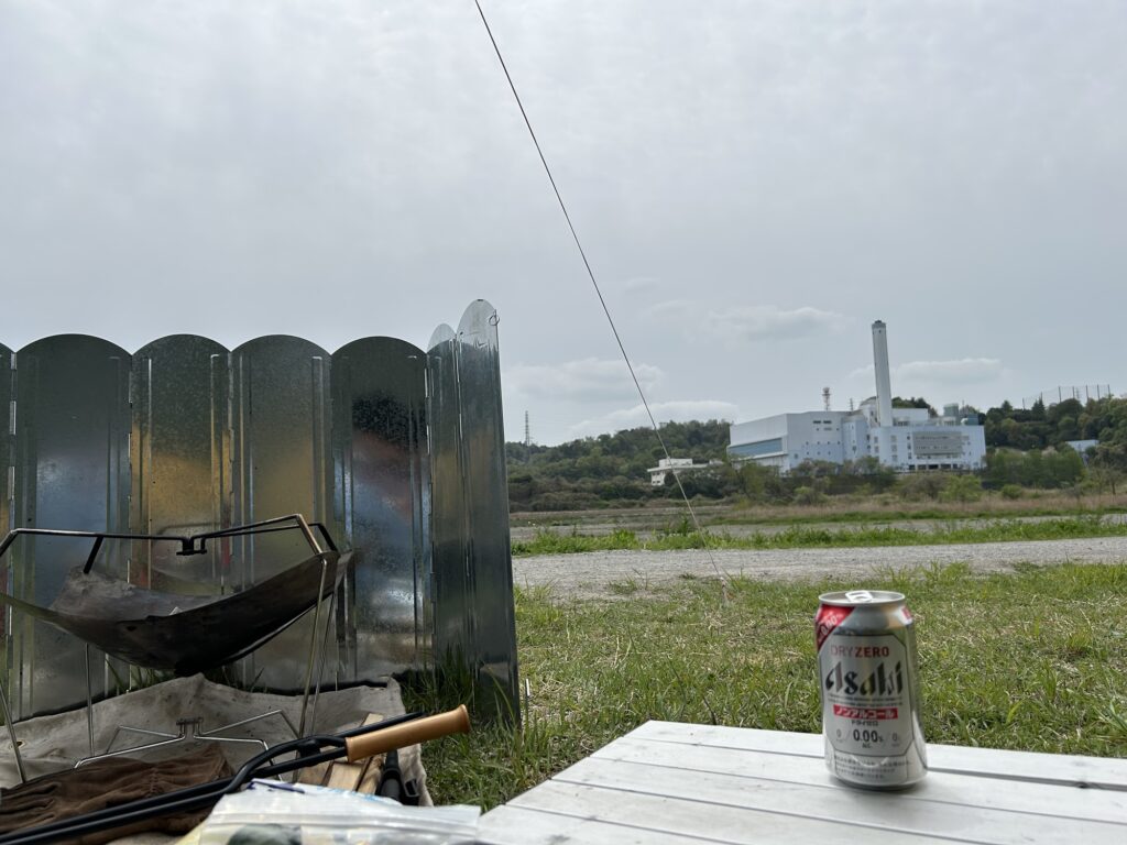 焚き火と景色を眺めてゆっくり|無骨ソロデイキャンプS2-1@府中郷土の森|